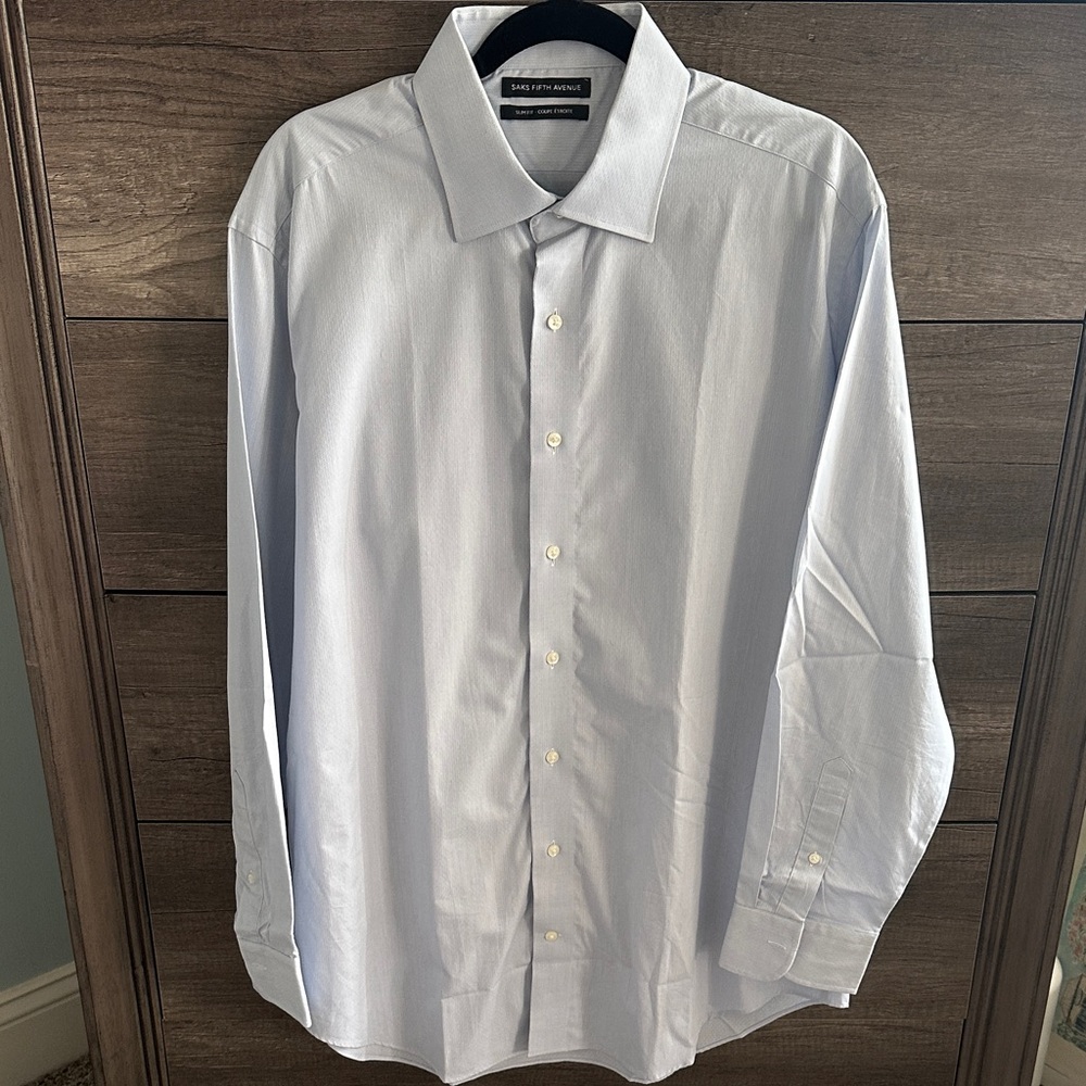 Saks Fifth Avenue Slim Fit Dress Shirt